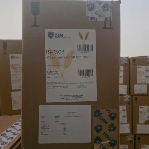Food-grade wheat premix for flour fortification in Rwanda supplied by System Star Industrial Products