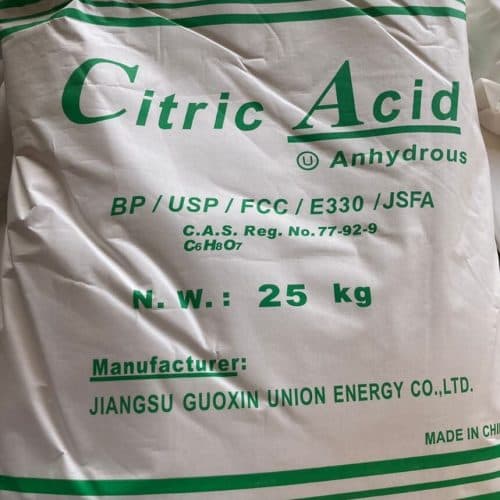 High-quality citric acid supplied by System Star Industrial Products in Ethiopia