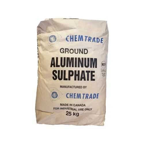 Aluminium sulphate industrial coagulant granules used in water treatment, wastewater clarification, and paper manufacturing supplied by System Star Industrial in East Africa
