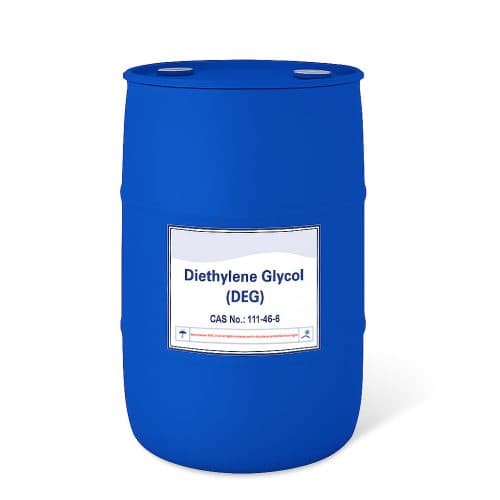 Diethyl glycols clear colorless industrial solvent used in coatings, resins, textiles, and chemical manufacturing supplied by System Star Industrial in East Africa