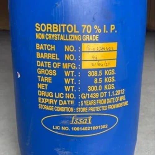 Sorbitols clear syrup or white crystalline sweetener used in food processing, cosmetics, pharmaceuticals, and oral care products supplied by System Star Industrial in East Africa