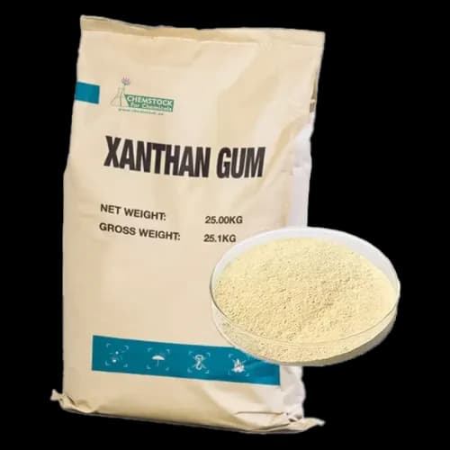 Xanthan gums cream-colored powder used in food processing, beverages, cosmetics, and industrial formulations supplied by System Star Industrial in East Africa