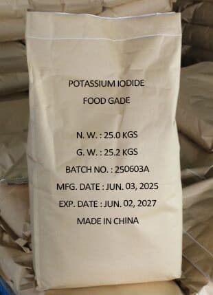 High-quality Potassium Iodide (KI) used in pharmaceuticals, laboratory analysis, medical iodine supplements, radiation protection, chemical manufacturing, nutrition, and industrial applications across Kenya, Uganda, and Tanzania, supplied by System Star Industrial.